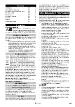 Предварительный просмотр 115 страницы Kärcher SE 4001 Original Instructions Manual