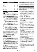 Предварительный просмотр 77 страницы Kärcher SE 4002 Original Instructions Manual