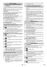 Предварительный просмотр 79 страницы Kärcher SE 4002 Original Instructions Manual