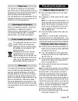 Предварительный просмотр 17 страницы Kärcher SV 1902 Instruction Manual