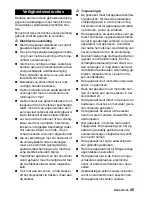 Предварительный просмотр 45 страницы Kärcher SV 1902 Instruction Manual