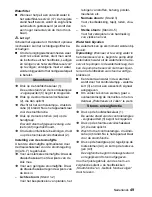 Предварительный просмотр 49 страницы Kärcher SV 1902 Instruction Manual