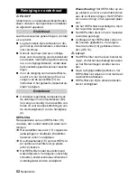 Предварительный просмотр 52 страницы Kärcher SV 1902 Instruction Manual