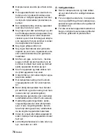 Предварительный просмотр 76 страницы Kärcher SV 1902 Instruction Manual
