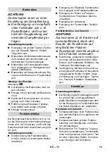 Предварительный просмотр 15 страницы Kärcher SV 7 Operating Instructions Manual