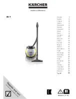 Предварительный просмотр 1 страницы Kärcher SV 7 User Manual