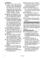 Preview for 8 page of Kärcher SV 7 User Manual