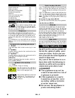 Preview for 16 page of Kärcher SV 7 User Manual