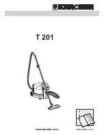 Предварительный просмотр 1 страницы Kärcher T 201 Operating Instructions Manual