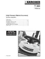 Preview for 1 page of Kärcher T 300 T-Racer User Manual