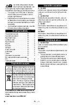 Предварительный просмотр 54 страницы Kärcher T 7/1 Instructions Manual