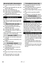 Предварительный просмотр 122 страницы Kärcher T 7/1 Instructions Manual