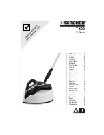 Preview for 1 page of Kärcher T-Racer T 400 Instructions Manual