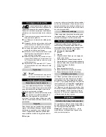 Preview for 8 page of Kärcher T-Racer T 400 Instructions Manual