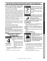 Preview for 11 page of Kärcher TRS-SSG-503537 E/G Operator'S Manual
