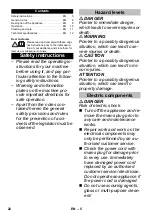 Preview for 3 page of Kärcher VC 2 Operating Instructions Manual