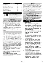 Preview for 5 page of Kärcher WD 2 Operating Instructions Manual