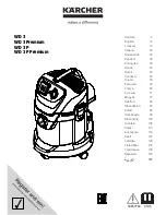 Kärcher WD 3.300 M Operating Instructions Manual preview