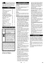 Preview for 69 page of Kärcher WPD 100 Original Instructions Manual