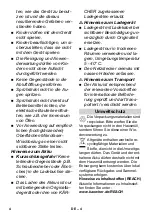 Preview for 4 page of Kärcher WV 2 Original Instructions Manual