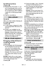 Preview for 6 page of Kärcher WV 2 Original Instructions Manual