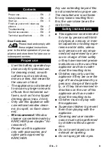 Preview for 9 page of Kärcher WV 2 Original Instructions Manual