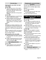 Preview for 5 page of Kärcher WV 70 plus Operating Instructions Manual