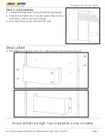 Предварительный просмотр 4 страницы Kargo Master 40110 Installation Manual