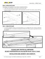 Предварительный просмотр 10 страницы Kargo Master 40918 Instruction Manual