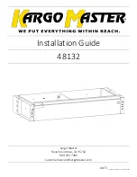 Preview for 1 page of Kargo Master 48132 Installation Manual