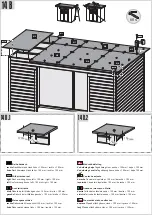 Preview for 12 page of Karibu Askola 4 Building Instructions