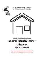 Karibu MERSEBURG 5 Assembly Instructions Manual preview