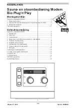 Предварительный просмотр 57 страницы Karibu Modern Bio Plug'n'Play Manual