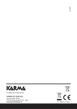 Предварительный просмотр 12 страницы Karma EMPIRE Instruction Manual