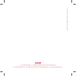 Preview for 9 page of Kartell Taj Manual