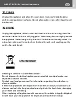 Предварительный просмотр 9 страницы Kasanova SAY000001 Instructions Manual