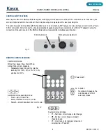 Preview for 8 page of Kasco RGB3C5 Operation & Maintenance Manual