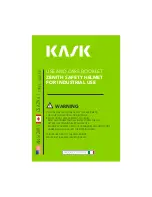 Preview for 1 page of Kask ZENITH Use And Care Booklet