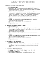 Preview for 1 page of KAT Percussion malletKAT Repair Procedures