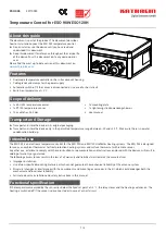 Предварительный просмотр 1 страницы Kathrein ESO 005 Installation And Connection