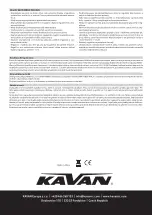 Preview for 8 page of Kavan OMPHOBBY 85A Instruction Manual