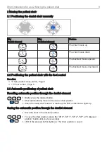 Preview for 9 page of KaVo KaVo Primus 1058 Life TM Short Instructions For Use