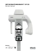 Предварительный просмотр 1 страницы KaVo ORTHOPANTOMOGRAPH OP 3D Service Manual