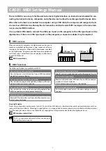 Предварительный просмотр 1 страницы Kawai CA501 Midi Settings Manual