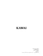 Предварительный просмотр 28 страницы Kawai CL25 Owner'S Manual