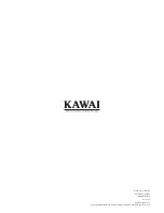 Предварительный просмотр 96 страницы Kawai Classic Series CS6 Owner'S Manual