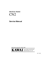 Kawai CN2 Service Manual предпросмотр