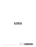 Preview for 54 page of Kawai CN25 Owner'S Manual