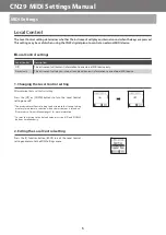 Предварительный просмотр 5 страницы Kawai CN29 Manual