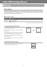 Предварительный просмотр 7 страницы Kawai CN29 Manual